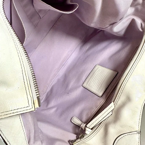 Coach Women’s Bleecker Leather Tote Shoulder Bag - Picture 9 of 13